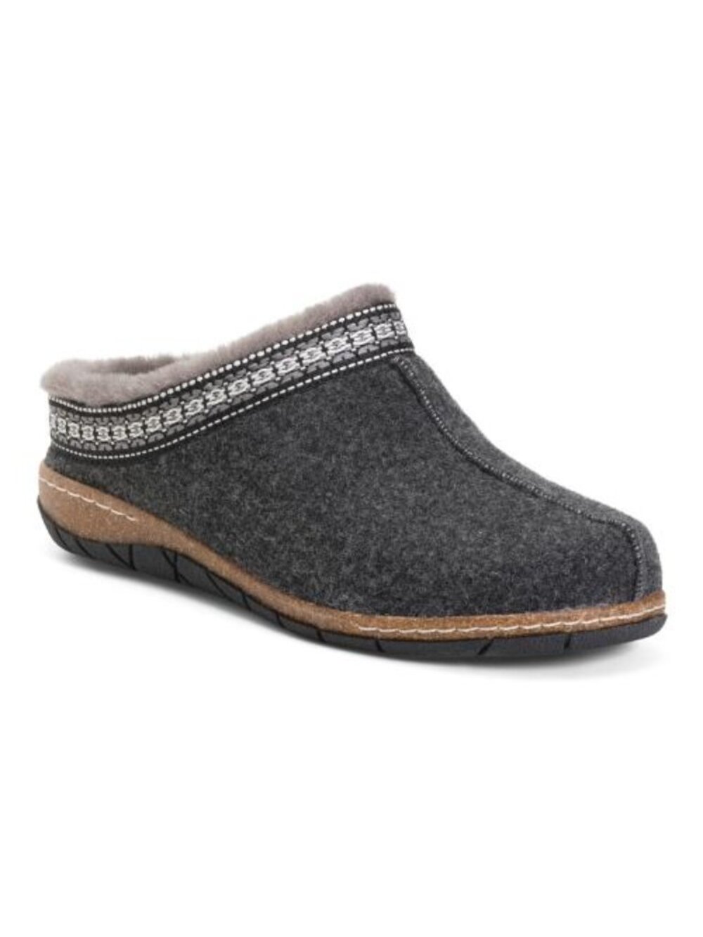 EARTH Grey Elya 2 Clogs